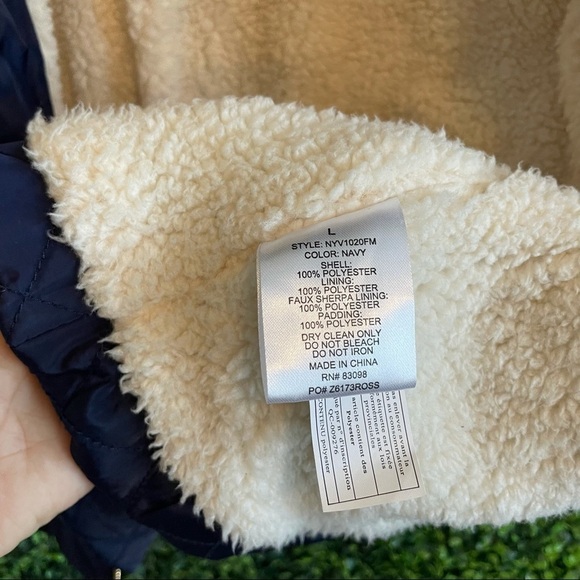 NWOT Navy Cavalini Vest - Picture 6 of 11